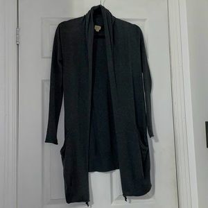 Aritzia Wilfred Front Drape Cardigan